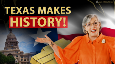 Texas Becomes First State With Sovereign Bullion Supply Chain